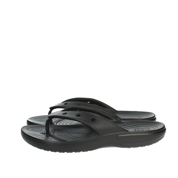 Crocs Shoes Flip Flops Black 207713-001