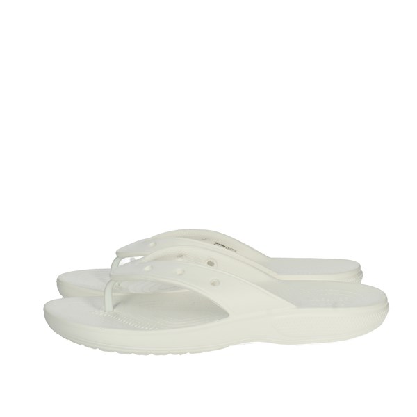 Crocs Shoes Flip Flops White 207713-100
