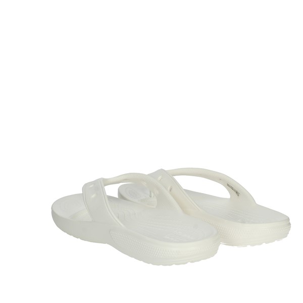 Crocs Shoes Flip Flops White 207713-100