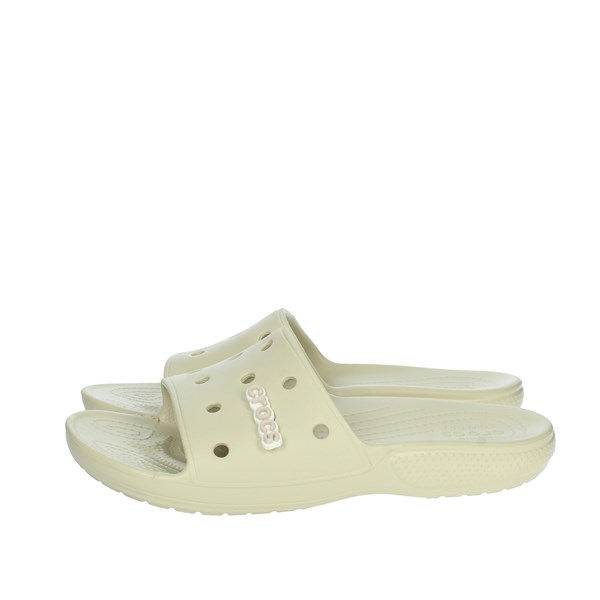 Crocs Shoes Flat Slippers Beige 206121-2Y2