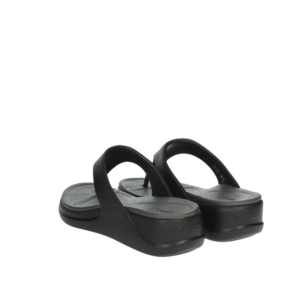 Crocs Shoes Flip Flops Black 207417-001