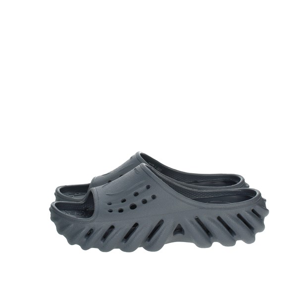 Crocs Shoes Flat Slippers Grey 208185-4EA