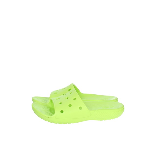 Crocs Shoes Flat Slippers Acid green 206396-3UH