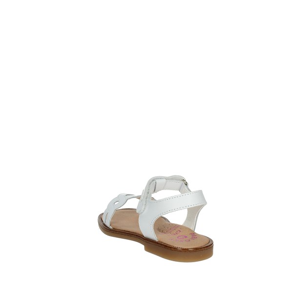 Pablosky Shoes Flat Sandals White 419600