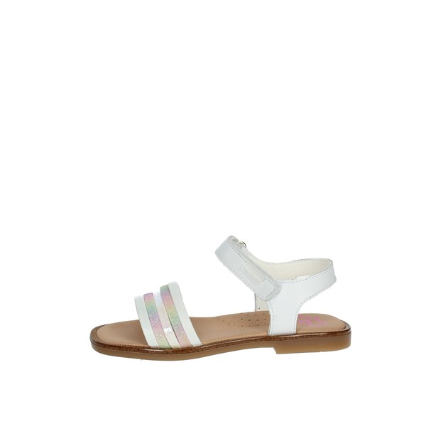 Pablosky Shoes Flat Sandals White 419200