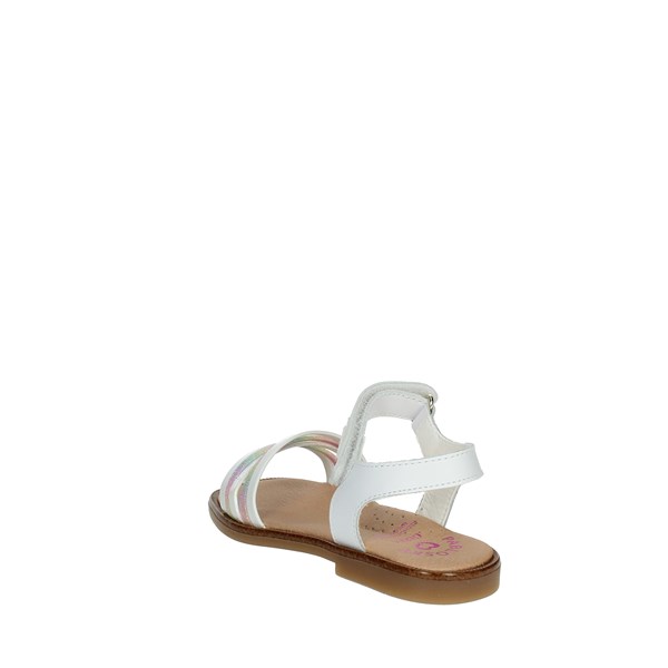 Pablosky Shoes Flat Sandals White 419200