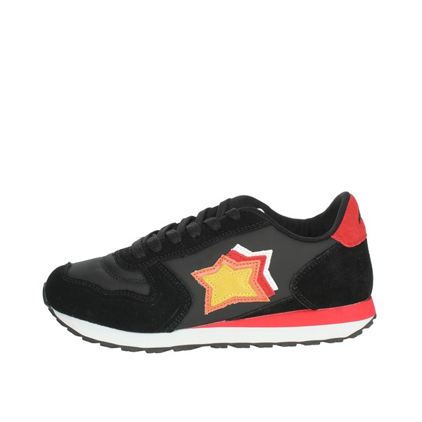 Athlantic Stars Shoes Sneakers Black/Red ICARO57