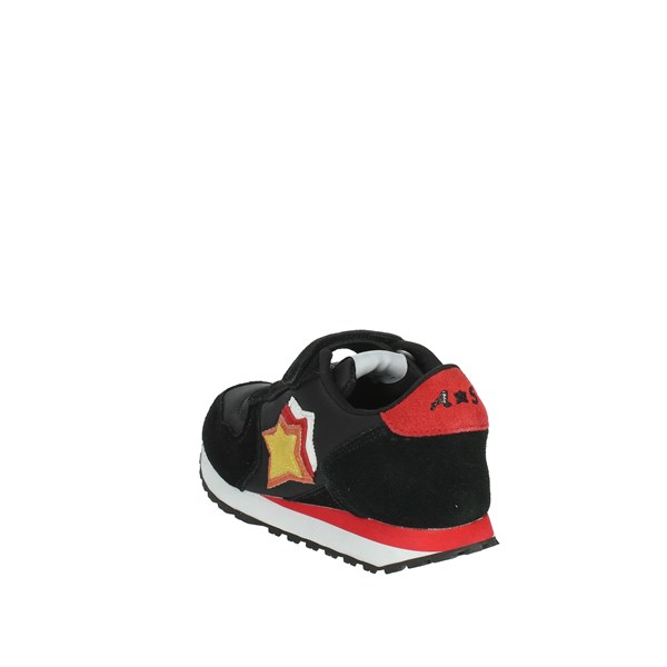 Athlantic Stars Shoes Sneakers Black/Red BEN57