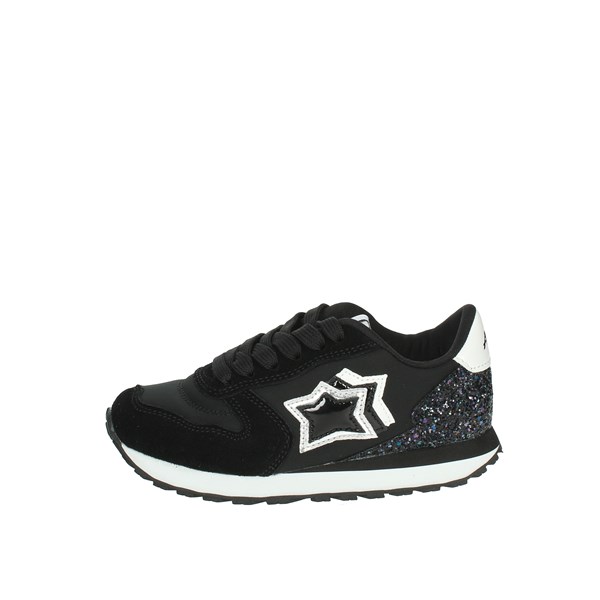 Athlantic Stars Shoes Sneakers Black/Silver ICARO41