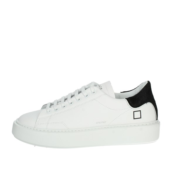 D.a.t.e. Shoes Sneakers White/Black W371-SF-PN-WB