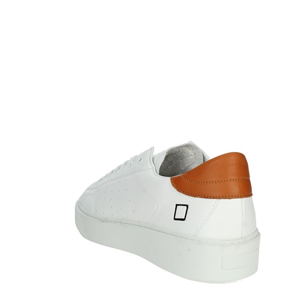 D.a.t.e. Shoes Sneakers White/Brown leather M371-LV-CA-HK