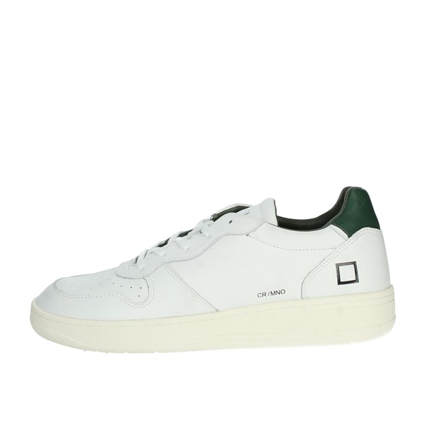 D.a.t.e. Shoes Sneakers White/Green M371-CR-MN-WG
