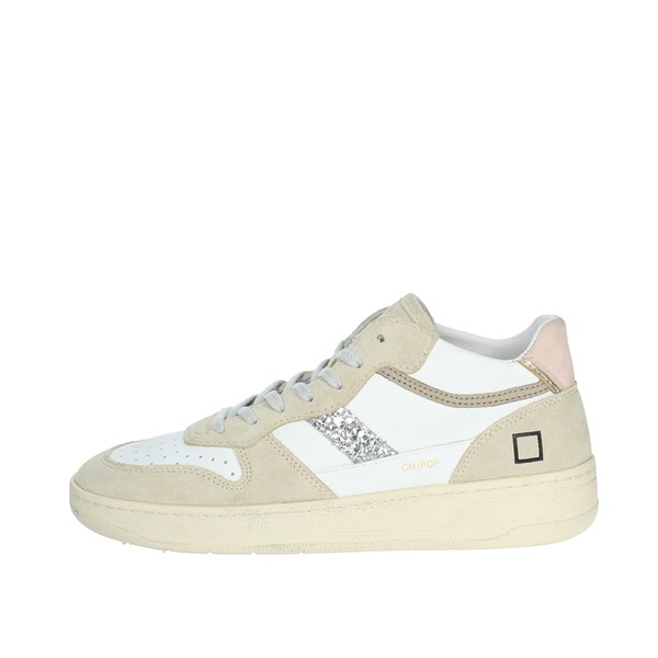 D.a.t.e. Shoes Sneakers Beige/White W371-CD-PO-HB