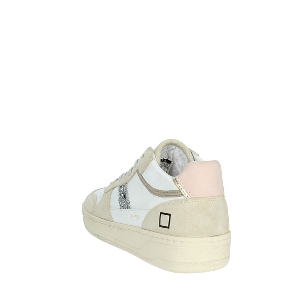 D.a.t.e. Shoes Sneakers Beige/White W371-CD-PO-HB