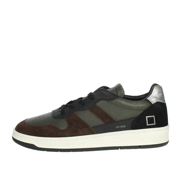 D.a.t.e. Shoes Sneakers Dark Green M371-C2-SU-AR