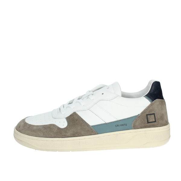 D.a.t.e. Shoes Sneakers White/Grey M371-C2-VC-WL