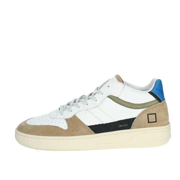 D.a.t.e. Shoes Sneakers White/beige M371-CD-CA-WE