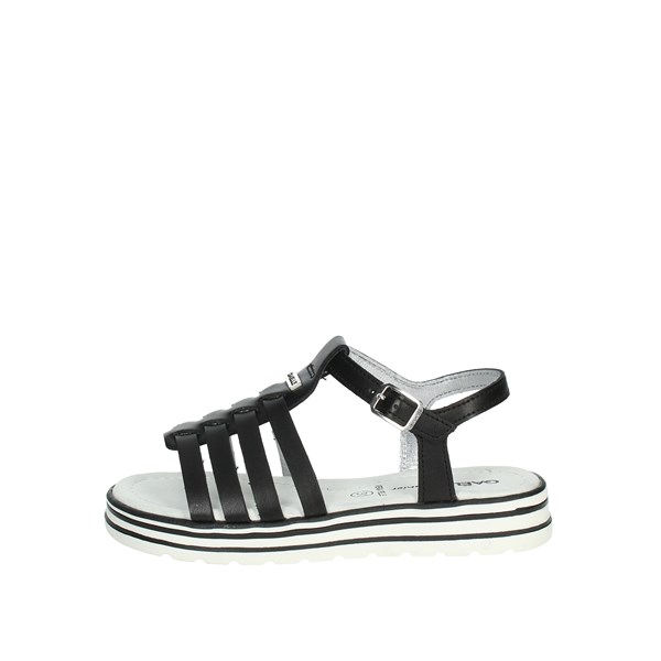 Gaelle Paris Shoes Flat Sandals Black G-1881