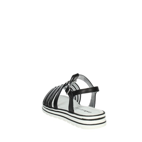 Gaelle Paris Shoes Flat Sandals Black G-1881