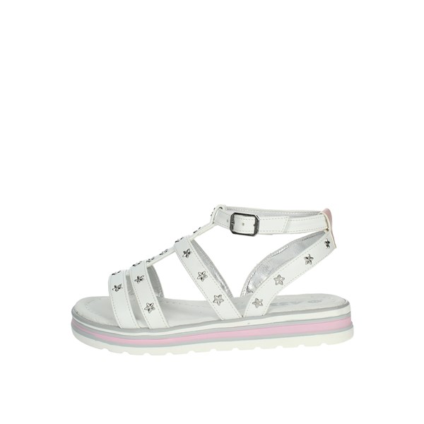 Asso Shoes Flat Sandals White AG-14961