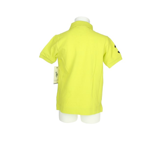 U.s. Polo Assn Clothing T-shirt Acid green FLUO 41029