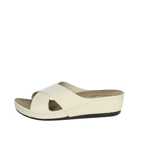 Riposella Shoes Flat Slippers Beige 15017