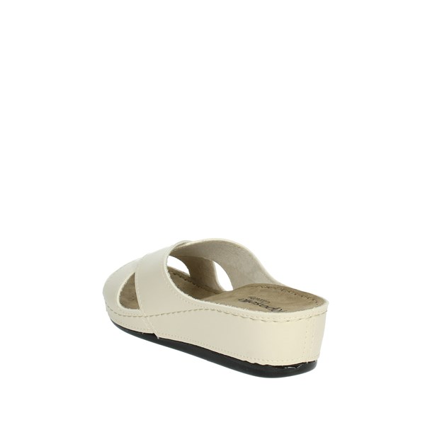 Riposella Shoes Flat Slippers Beige 15017
