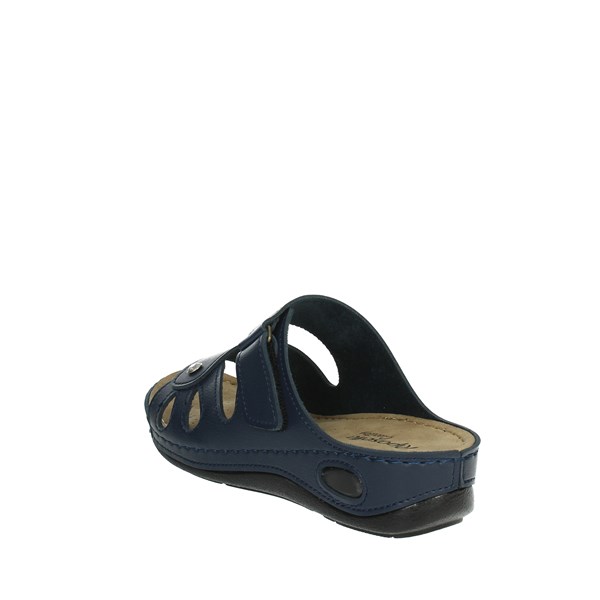 Riposella Shoes Flat Slippers Blue 15007