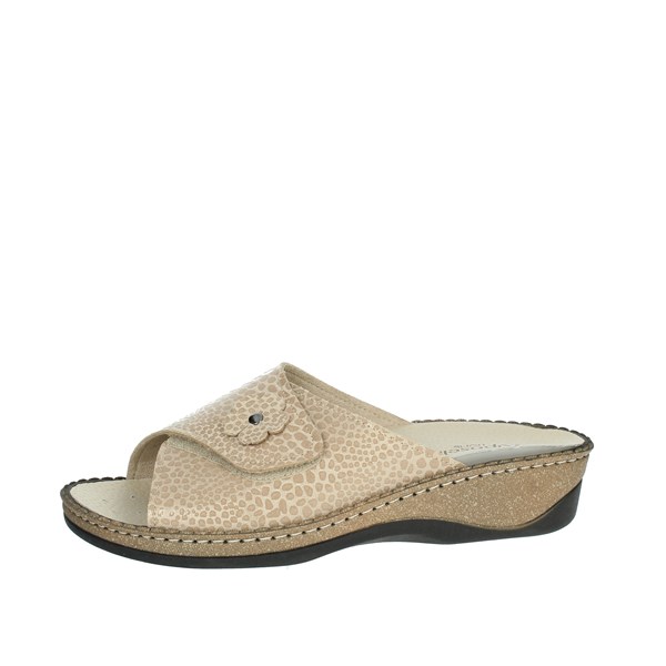 Riposella Shoes Flat Slippers Beige 00082