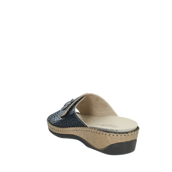 Riposella Shoes Flat Slippers Blue 00082