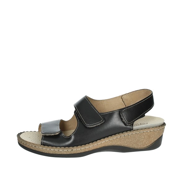 Riposella Shoes Flat Sandals Black 00086