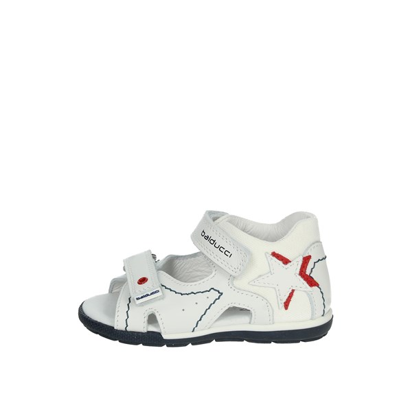 Balducci Shoes Flat Sandals White MSPO4301
