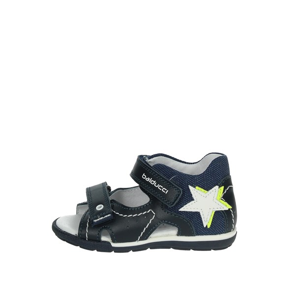 Balducci Shoes Flat Sandals Blue MSPO4301
