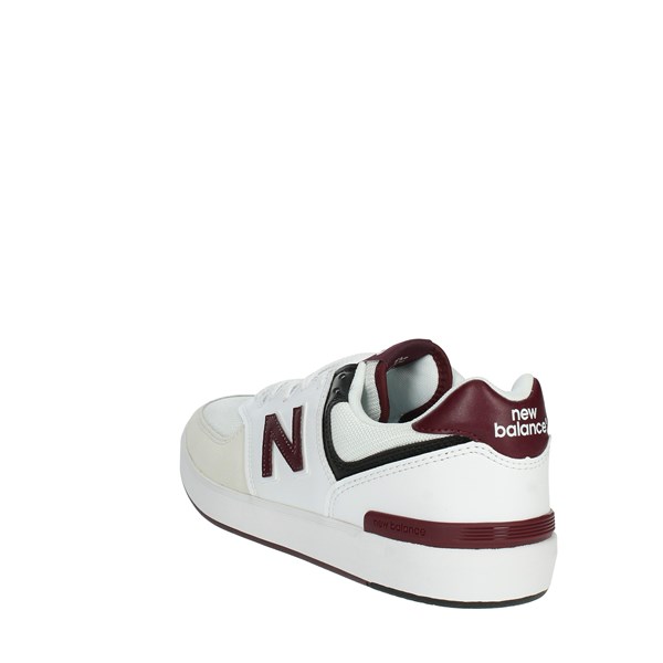 New Balance Shoes Sneakers White/Burgundy CT574LFF