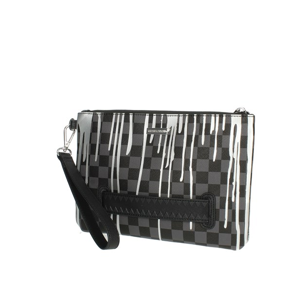 Sprayground Accessories Clutch Bag Black/Silver 910B5325NSZ