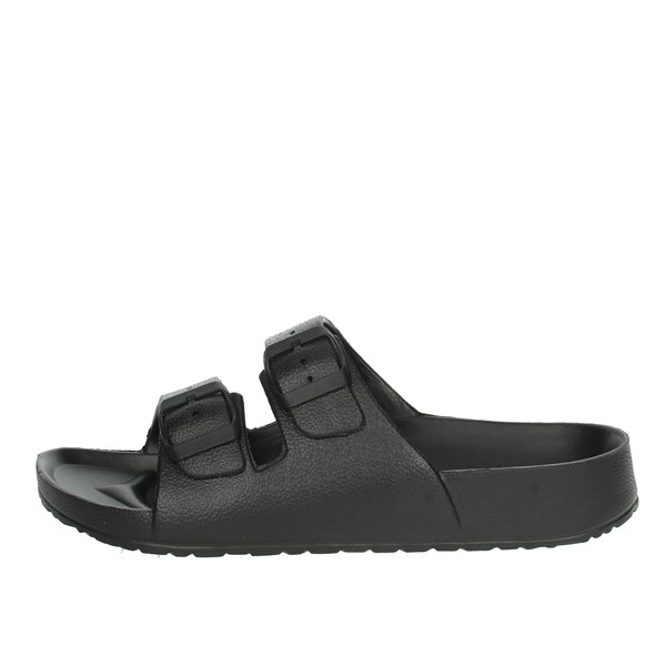Lumberjack Shoes Flat Slippers Black SMG3206-001