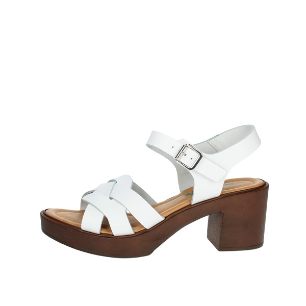 Bionatura Shoes Heeled Sandals White 99A2268-I-BYCBIA