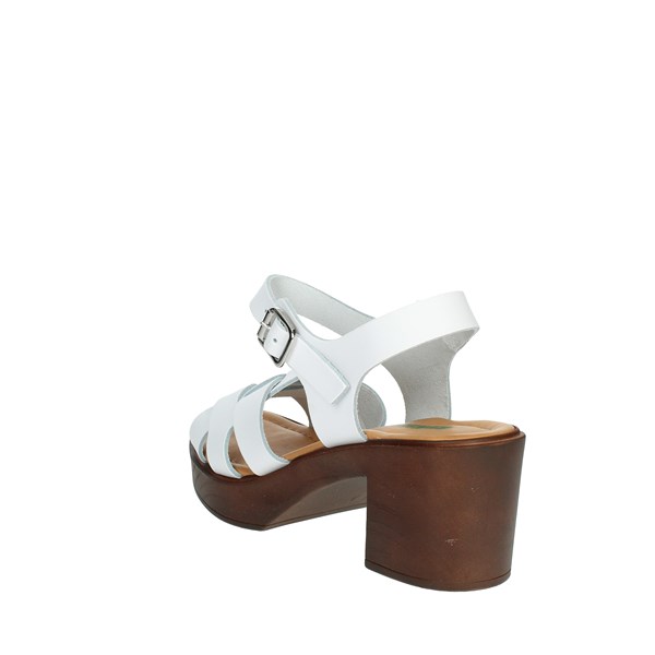 Bionatura Shoes Heeled Sandals White 99A2268-I-BYCBIA
