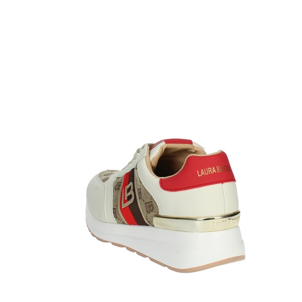 Laura Biagiotti Shoes Sneakers Beige 8007