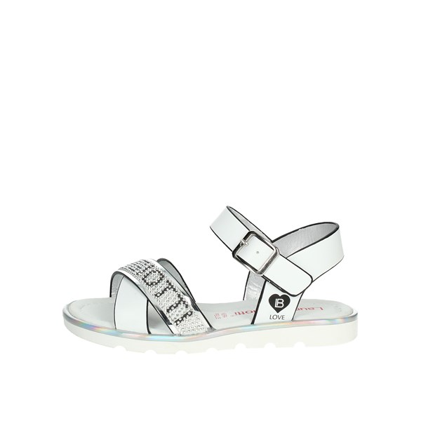 Laura Biagiotti Love Shoes Flat Sandals White 8404