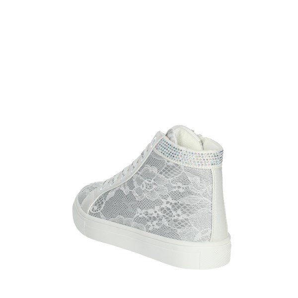 Laura Biagiotti Love Shoes Sneakers White/Silver 8313