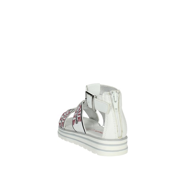 Laura Biagiotti Love Shoes Flat Sandals White 8522
