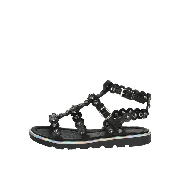 Laura Biagiotti Love Shoes Flat Sandals Black 8399