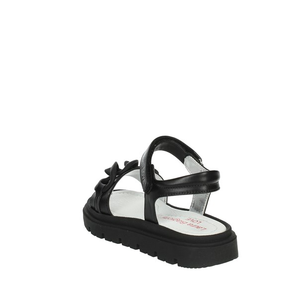 Laura Biagiotti Love Shoes Flat Sandals Black 8410