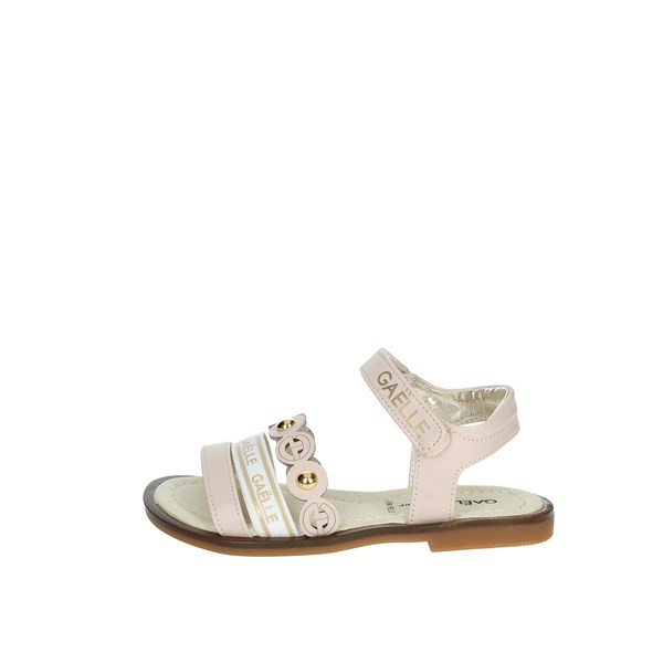 Gaelle Paris Shoes Flat Sandals Pink G-1850
