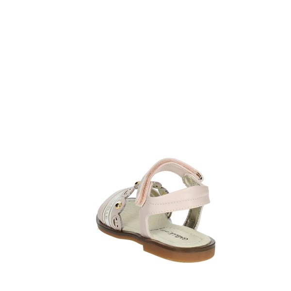 Gaelle Paris Shoes Flat Sandals Pink G-1850