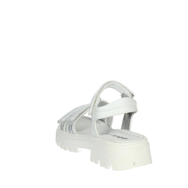 Gaelle Paris Shoes Flat Sandals White G-1890