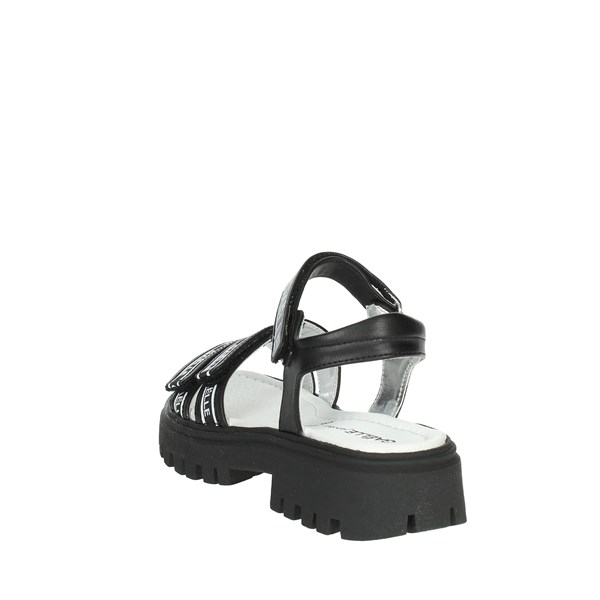Gaelle Paris Shoes Flat Sandals Black G-1890