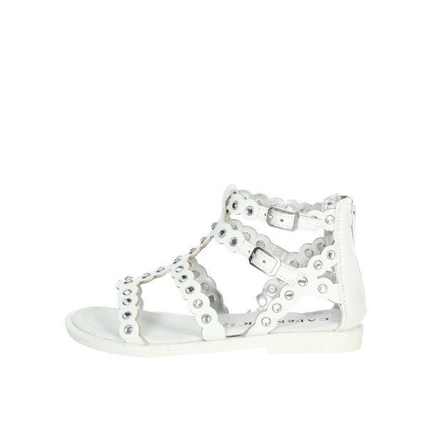 Cafenoir Shoes Flat Sandals White C-2090
