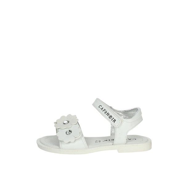 Cafenoir Shoes Flat Sandals White C-2091